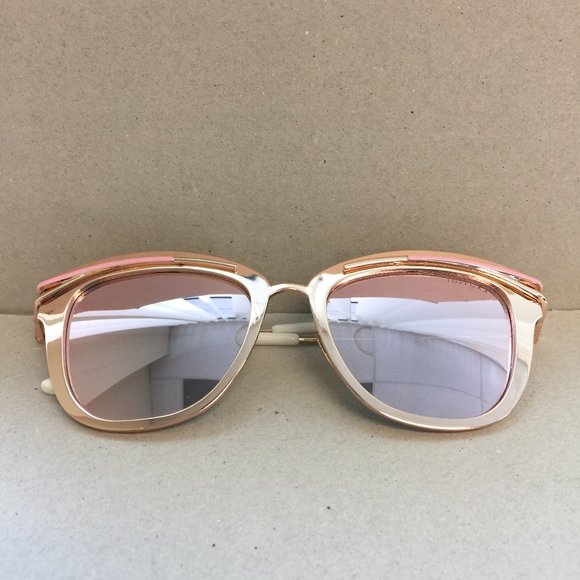 PRE LOVED- Topfoxx Candy Sunglasses in Rose Gold-MISC050 - Picture 1 of 6